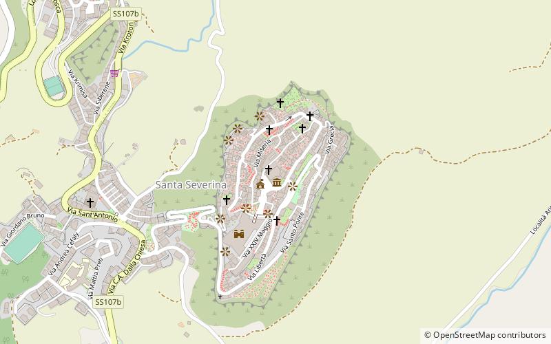 Cathédrale de Santa Severina location map