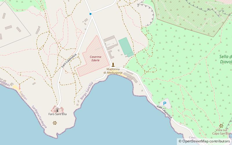 Spiaggia di Calamosca location map