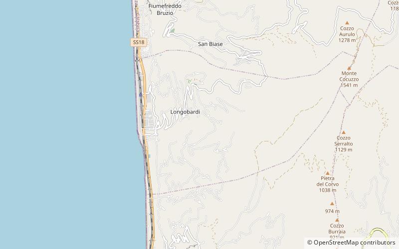 Longobardi location map