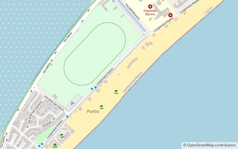 Torre di Mezza Spiaggia location map