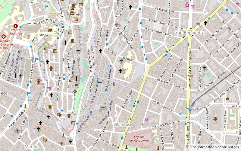Chiostro di San Domenico location map