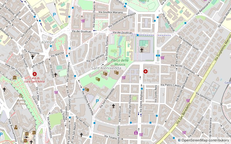Teatro Lirico location map