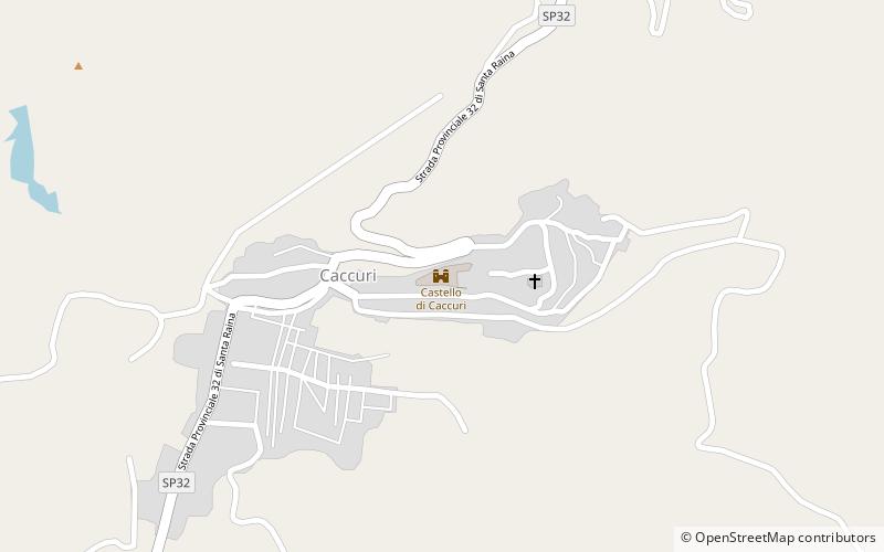 Castello di Caccuri location map