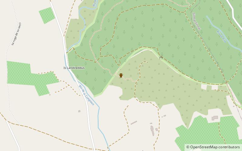 sacqua e is dolus location map