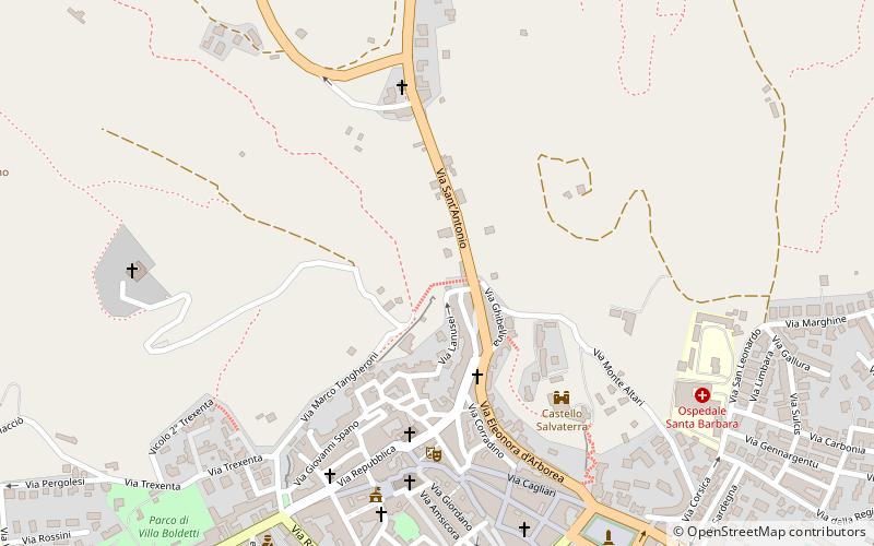 Giardino Montano Linasia location map
