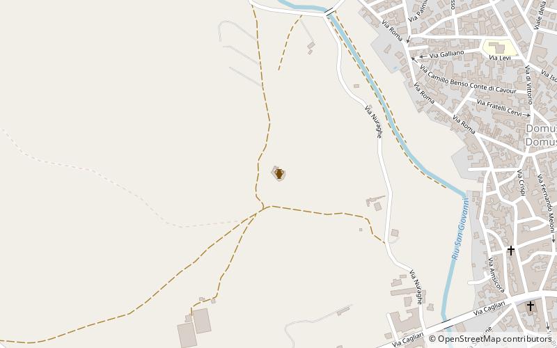 Nuraghe Sa Domu 'e s'Orcu location map