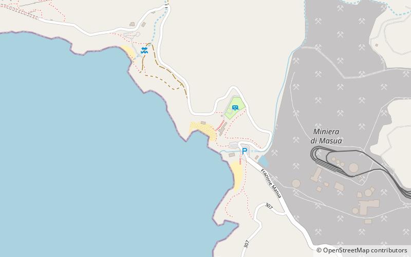 Masua location map
