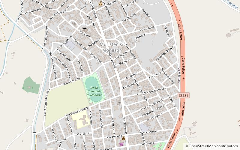 Monastir location map