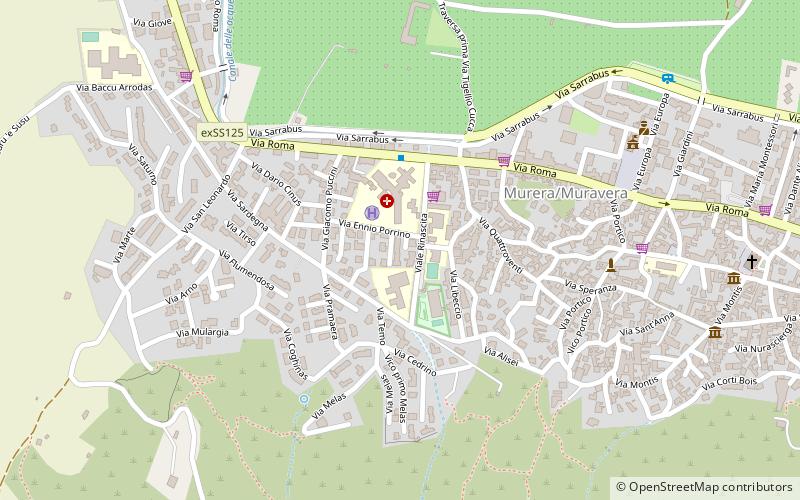 Sarrabus-Gerrei location map