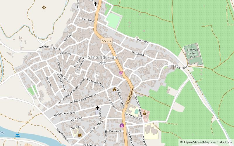 San Vito location map