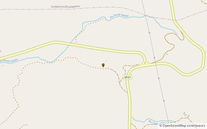Funtana Coberta location map