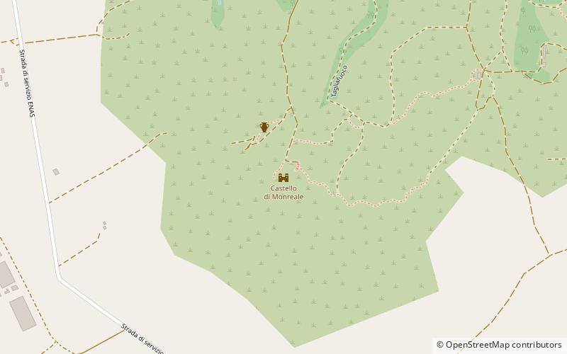 Castello di Monreale location map