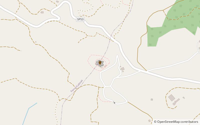 Nuraghe Genna Maria location map