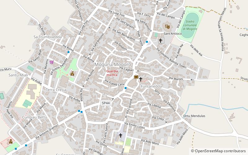 Mogoro location map