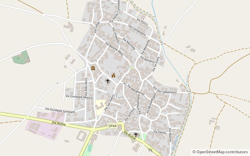 Villa Pitzalis location map