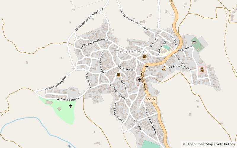 Museo della Giara location map