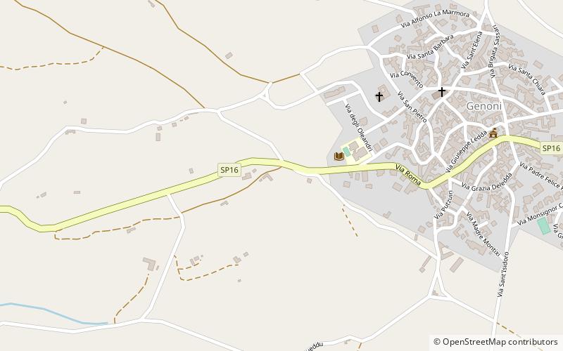 Genoni location map