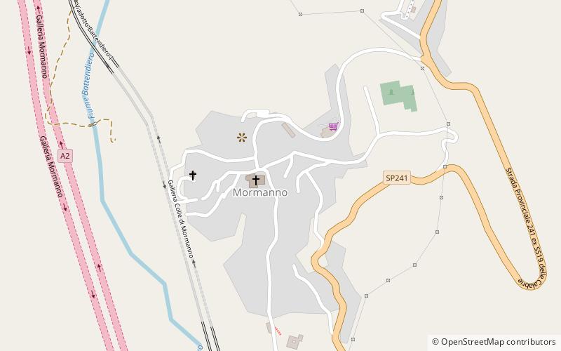 Mormanno location map