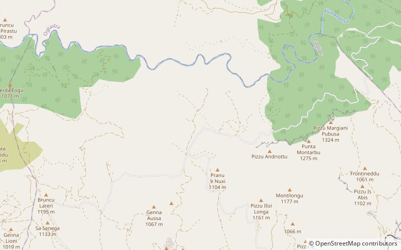 Nuraghe Ardasai location map