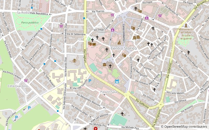 Antiquarium Arborense location map