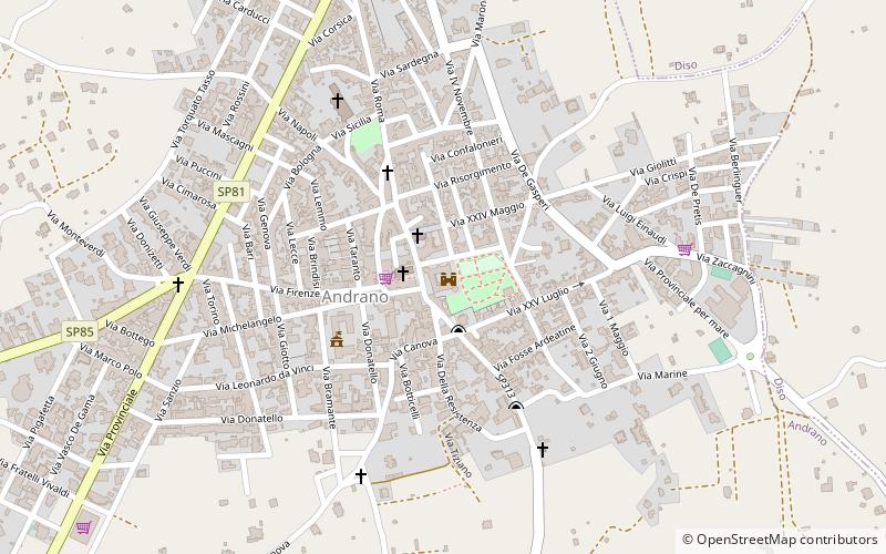 Castello Spinola-Caracciolo location map