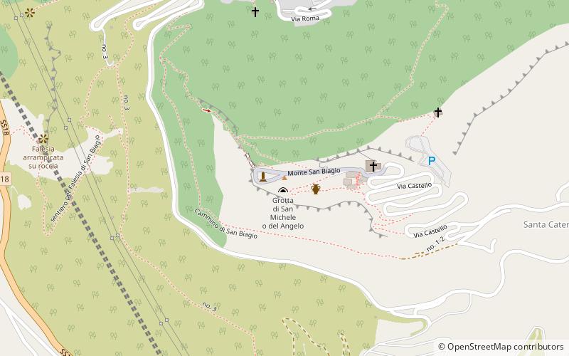 Monte San Biagio location map