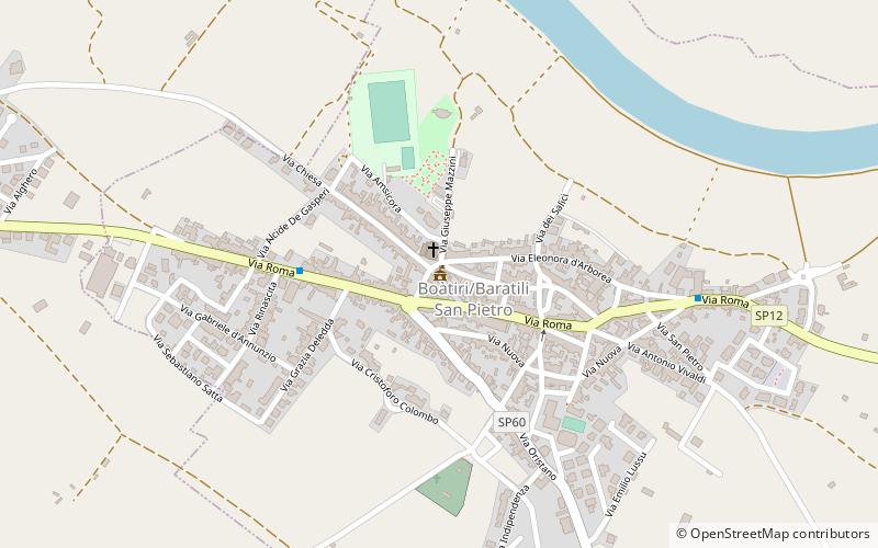 Comune di Baratili San Pietro location map
