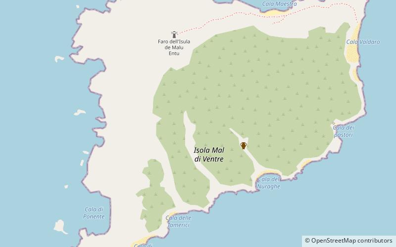 Isla de Mal de Ventre location map