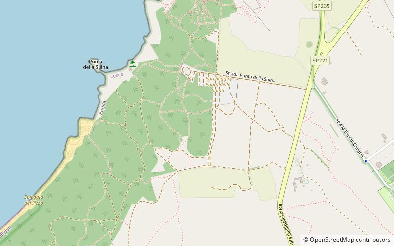 Parco naturale regionale Isola di S.Andrea e litorale di Punta Pizzo location map