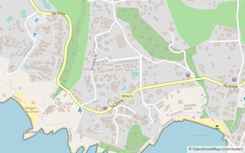 Villaggio Residence Blue Marine location map