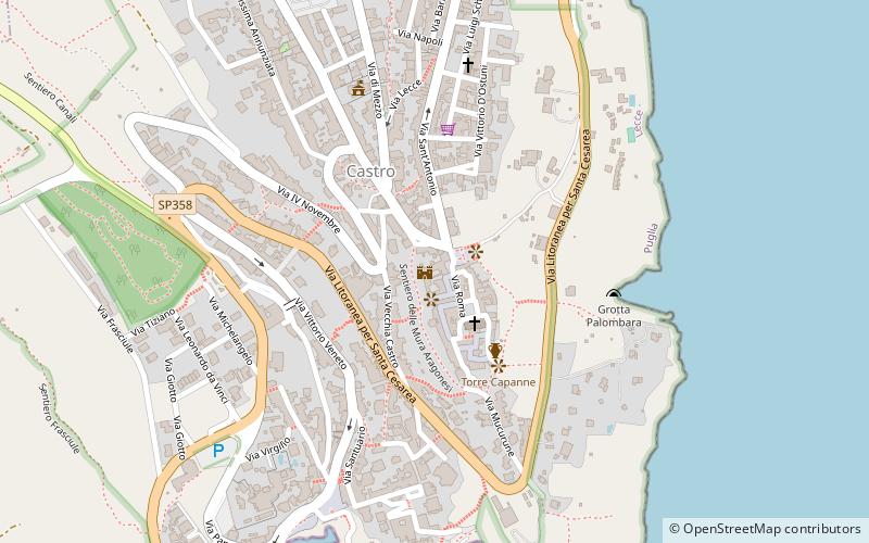 Castello Aragonese location map