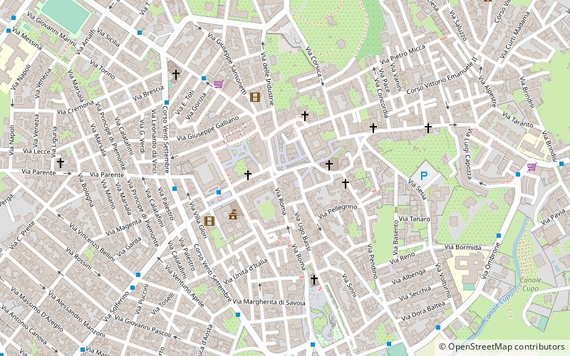 Palazzo De Donatis location map