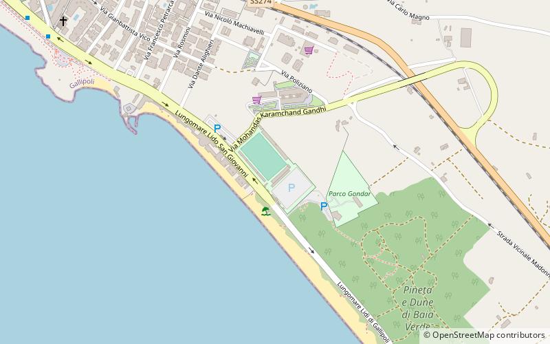 Stade Antonio-Bianco location map