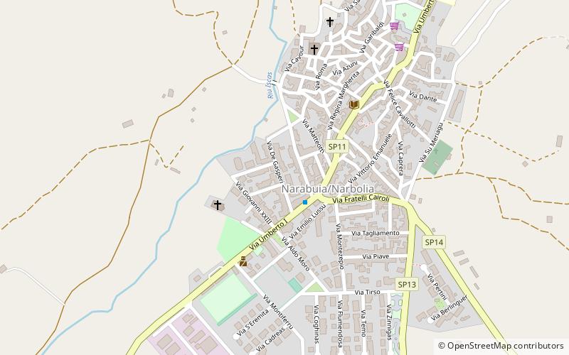 Narbolia location map