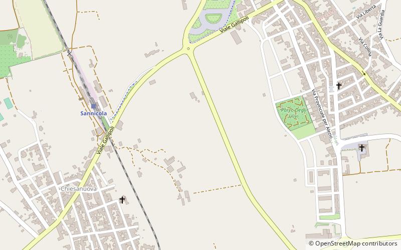Sannicola location map