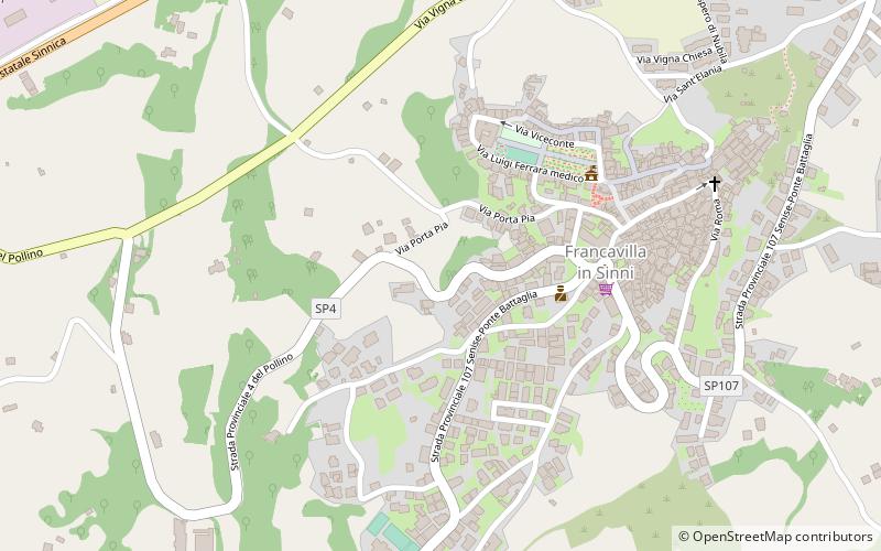 Francavilla in Sinni location map