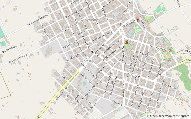 Neviano location map