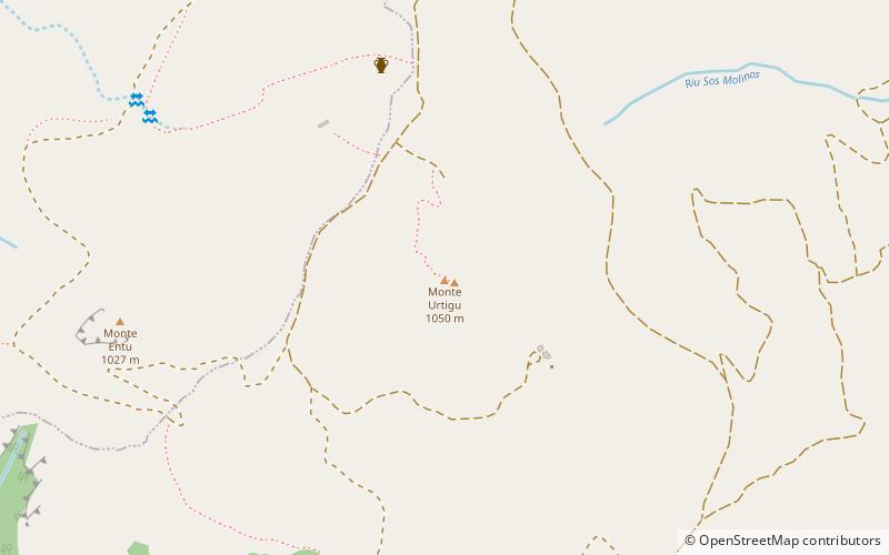 Monte Urtigu location map