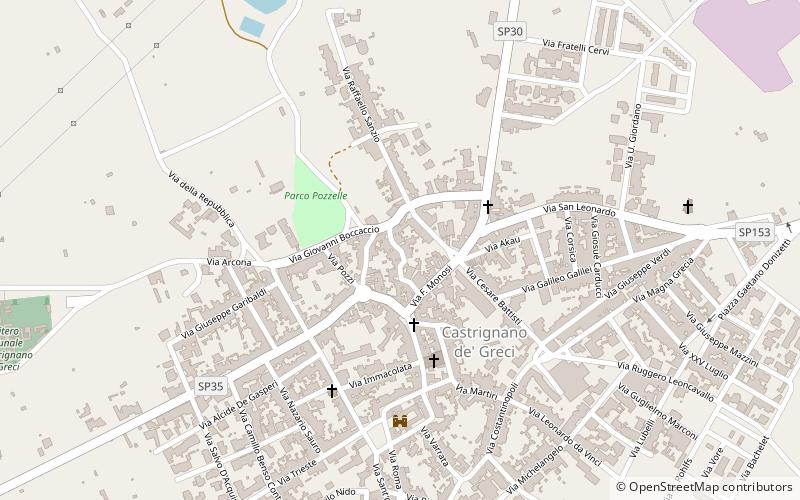 Castrignano de’ Greci location map