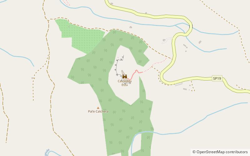 Casteddu Etzu location map