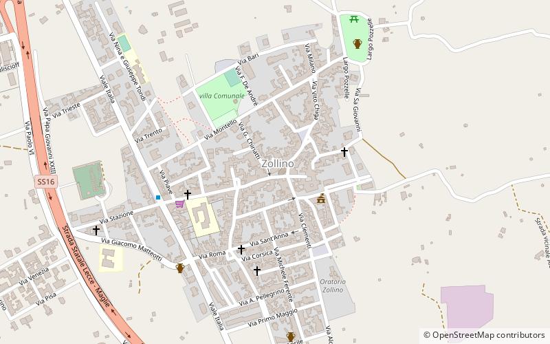 zollino location map