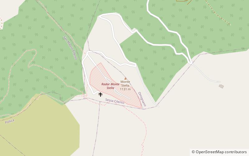 Monte Stella location map