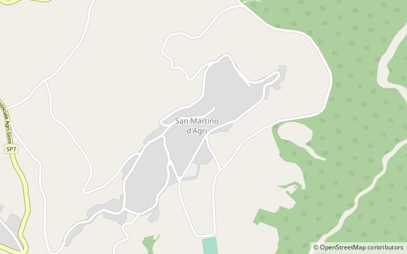 San Martino d’Agri location map