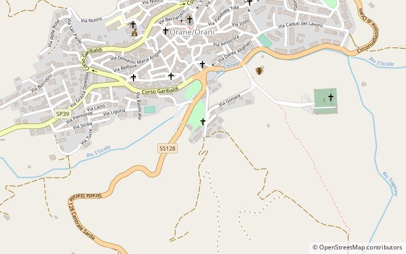 Nivola Museum location map