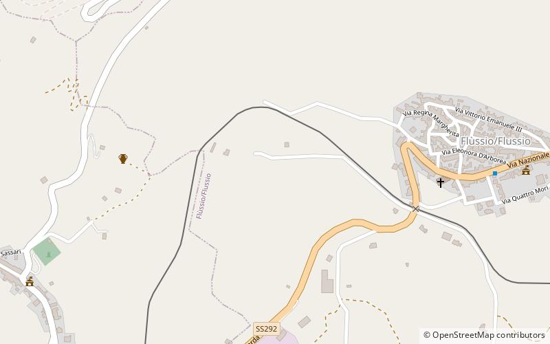 Flussio location map