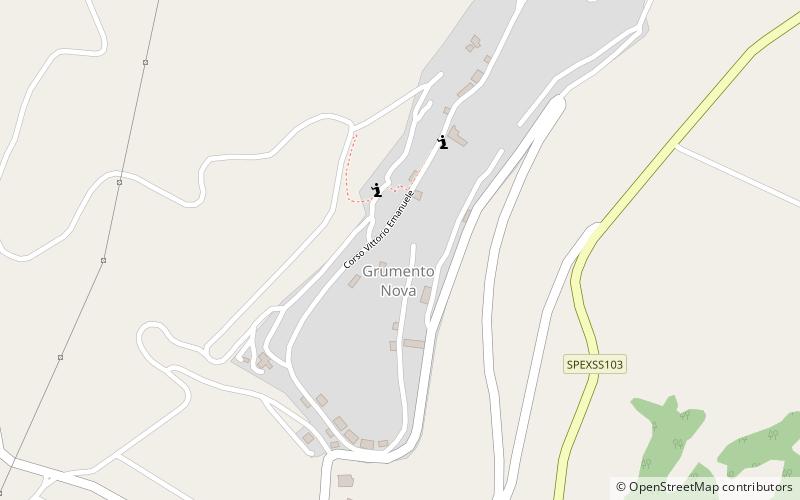 Grumento Nova location map
