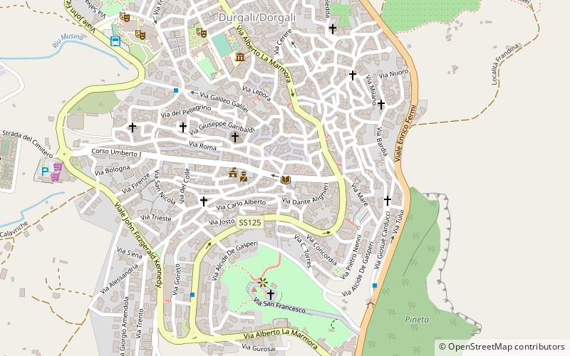 Biblioteca G. Mulas location map