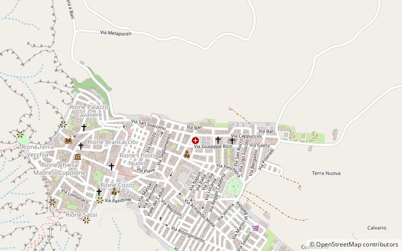 Montalbano Jonico location map