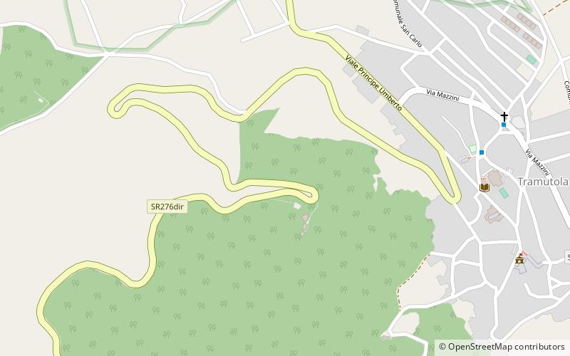 Tramutola location map