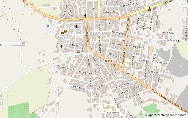 Avetrana location map